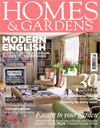 Cover of Homes and Gardens - featuring a garden by The Landscape and Garden Company